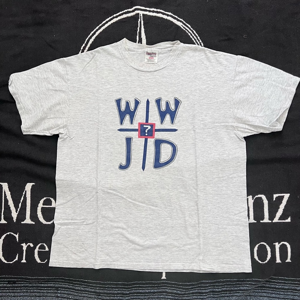 Vintage WWJD “What Would Jesus Do” Jesus Religion T-shirt